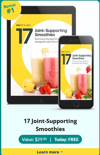 Joint Genesis bonus 17 Joint-Supporting Smoothies